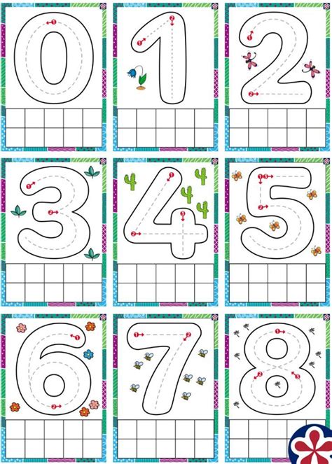 Preschool Writing Numbers Preschool Counting Activities Toddler