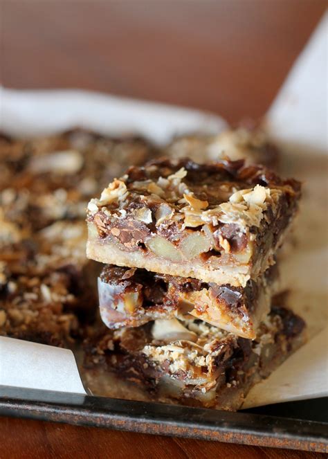 These easy vegan magic cookie bars are twice as enchanted, made without sweetened if you are not familiar with magic cookie bars, allow me to play google for a moment and get you up to speed. Paleo Magic Cookie Bars - Bakerita