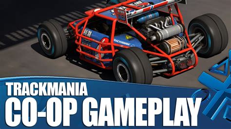 Trackmania Turbo Ps4 Co Op Gameplay Youtube