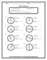 If so, give the similarity ratio of the smaller ﬁgure to the larger ﬁgure. 7th grade area of a circle worksheet | 7th Grade Standard Met: Radius and Diameter Used In ...