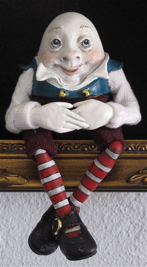 Humpty Dumpty Shadowbox By Lucia Friedericy Friedericy Dolls At The