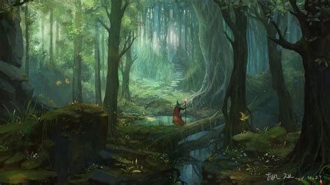 579542 Fantasy Art Forest Swamp Rare Gallery Hd Wallpapers
