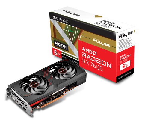 Sapphire Launches The Pulse Amd Radeon Rx 7600 8 Gb Graphics Card