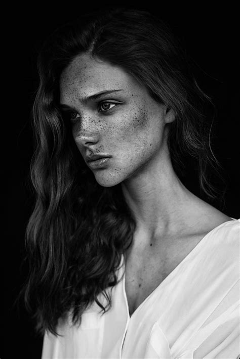 Photography Agata Serge Model Sara Micha Models Black And White Portrait Portrait