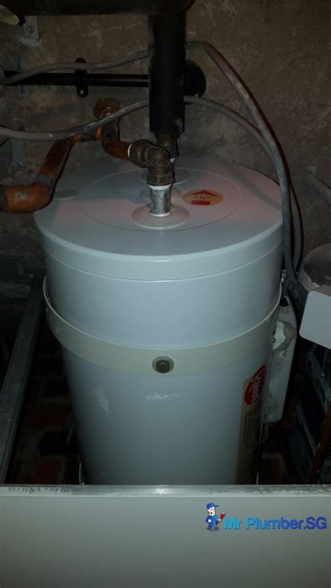 Like how to choose the right water tank has to be descaled. Installing New Rheem Water Heater Tank Plumber Singapore ...