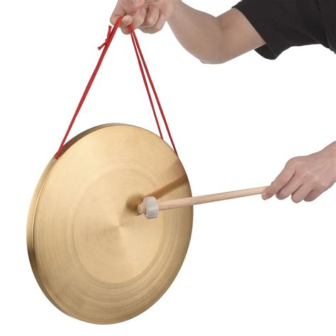 30cm Hand Gong Cymbals Brass Copper Gong Chapel Opera Percussion