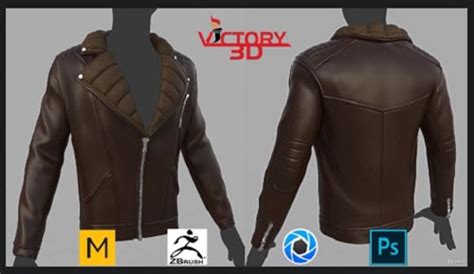 Udemy Creating A Jacket Using Marvelous Designer And Zbrush Daz3d