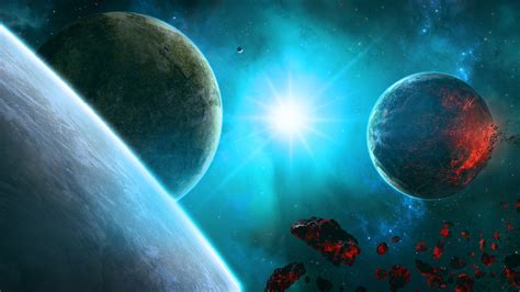 Planets In Space 4k Ultra Hd Wallpaper Background Image 3840x2160