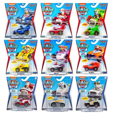 Paw Patrol True Metal Vehicles Asst 1 Pcs The Model Shop