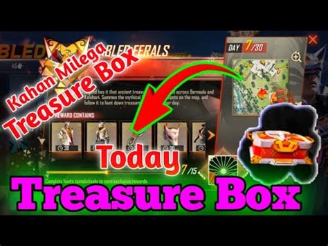 The codes free fire they are a combination of 12 numbers and uppercase letters that once you enter it on the official page enabled for them, you can exchange them for incredible prizes. Aaj Ka Treasure Box Kahan Milega||Free Fire 7Jun Treasure ...