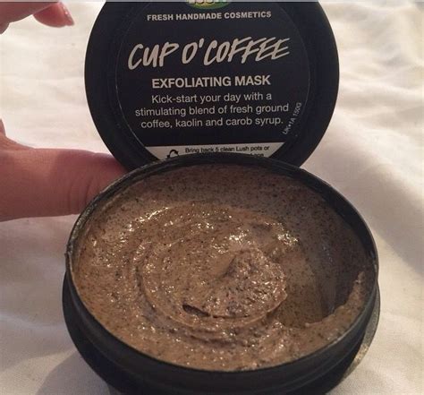 Cup O Coffee Exfoliating Mask Lush Lush Products Skin Care Exfoliating Mask