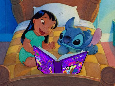 Lilo And Stitch Read Dino Mite Friends Book By Brandontu1998 On Deviantart