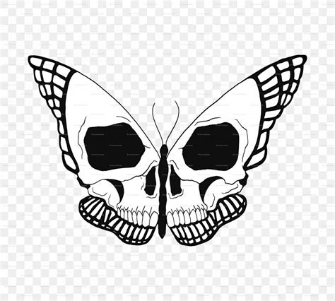 Butterfly Drawing Skull Image Design Png 2654x2391px Butterfly Art