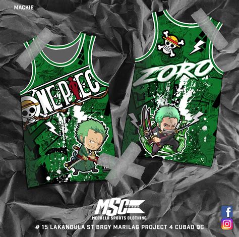 One Piece LUFFY Anime Full Sublimation Basketball Jersey