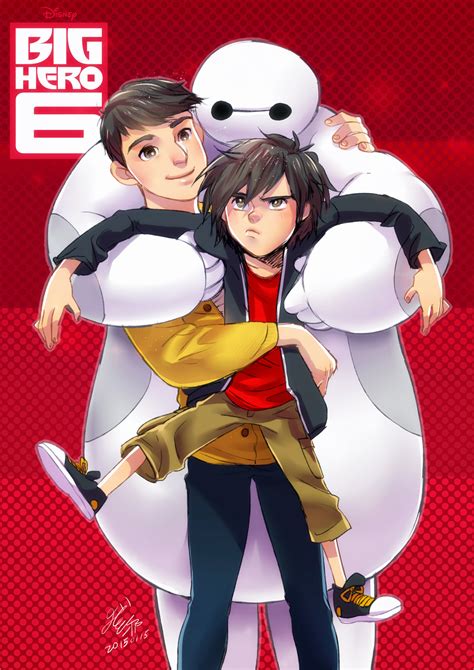 Tadashi Hiro And Baymax Big Hero Fan Art Fanpop