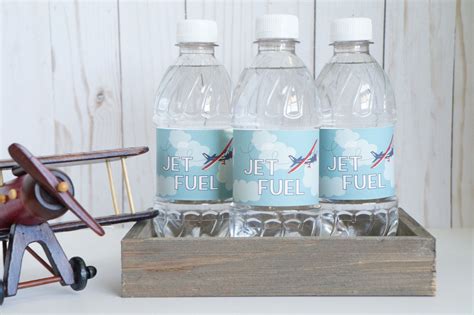 Home decor, furniture & kitchenware. Airplane Water Bottle Labels, Vintage Airplane Birthday ...