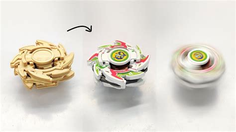 How To Make Dragoon G Beyblade From Popsicle Sticks Build Beyblade