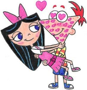 Phineas And Ferb Phineas Kiss Isabella Adult Cartoons Disney Cartoons