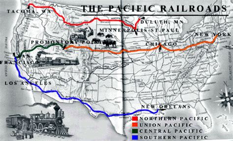 Transcontinental Railroad Of 1869 History