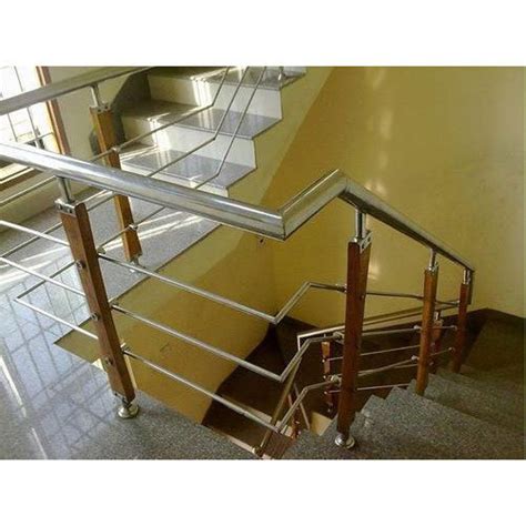 Bar Polished Stainless Steel Pipe Railing At Rs 550running Feet In