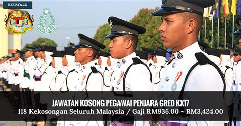 Adakah anda calon peperiksaan pegawai tadbir dan diplomatik gred m41. JAWATAN KOSONG PEGAWAI PENJARA GRED KX17 • Kerja Kosong ...