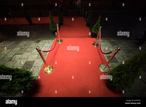 Red Carpet Is Traditionally Used To Mark The Route Taken By Heads Of