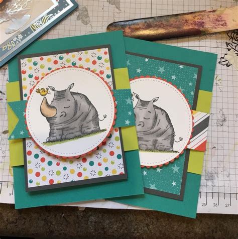 Pin By Linda Bareis On Su Animal Outing Stamping Up Cards Stampin