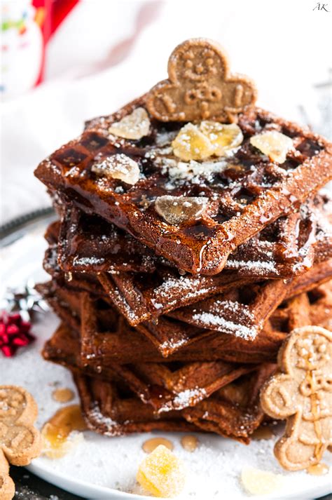 Quick Gingerbread Waffles Recipe : How to Make Tasty Gingerbread Waffles Recipe