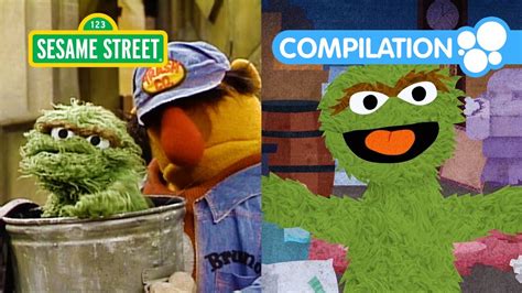 Sesame Street Best Of Oscar The Grouch Compilation Happy Birthday Oscar Youtube
