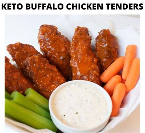 Keto Buffalo Chicken Tenders Keto Recipes