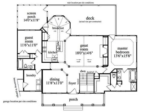 House Plan 957 00006 Lake Front Plan 2909 Square Feet 4 Bedrooms