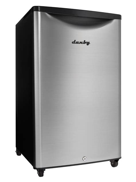 Danby Cu Ft Compact Fridge In Stainless Steel Dar A Bsldd