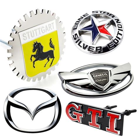 Car Grille Badges Auto Emblems Promotional Products Supplier Jin Sheu