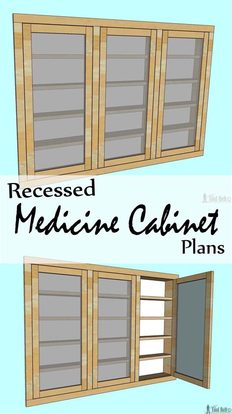 What is a medicine cabinet? Recessed Medicine Cabinet - Her Tool Belt