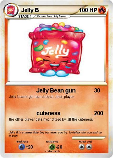 pokémon jelly b 7 7 jelly bean gun my pokemon card