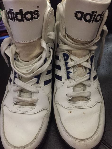 vintage adidas high top sneakers  clothing shoes