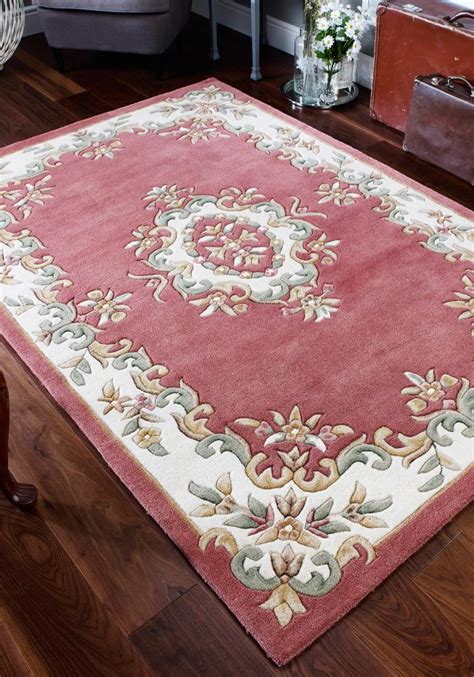 royal rug by oriental weavers in rose colour rugs uk