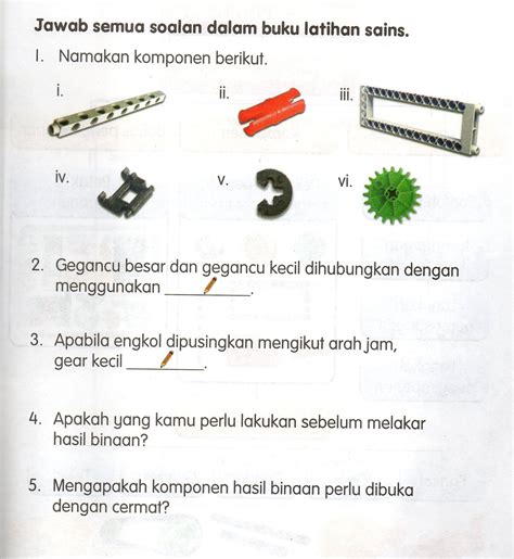 Dunia Sains Dan Teknologi Soalan Unit 8