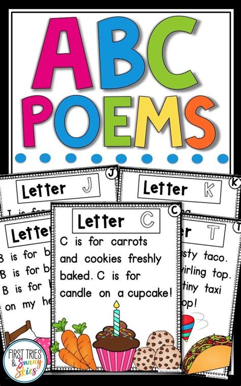 Alphabet Poems This Set Of 26 Abc Poems Are Perfect For The