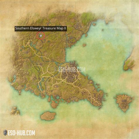 Southern Elsweyr Treasure Map II ESO Hub Elder Scrolls Online