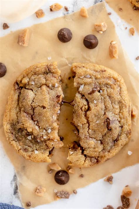 Toffee Chocolate Chip Cookies All American Holiday