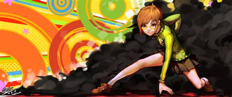 [commission] chie satonaka by hoaiartworks on deviantart