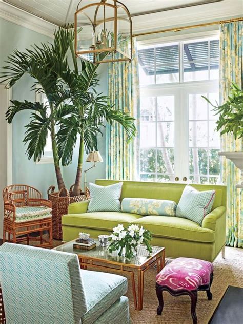 Pin By Marsha Gulick Mng On Light Blue And Sage Tropical Decor Living