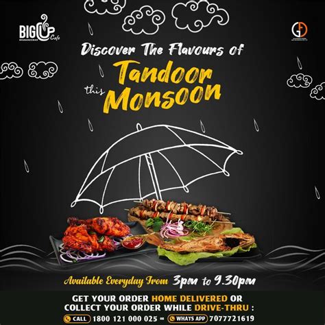 Creative Food Poster Design Inspiration For Social Media Ads Tandoor