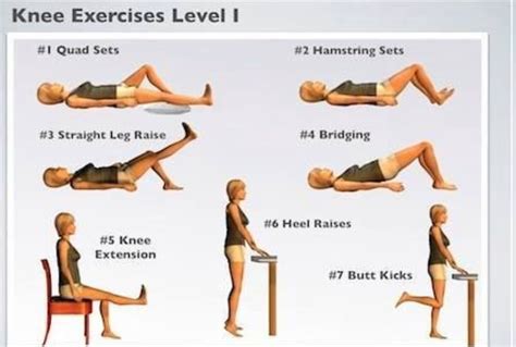 Physical Therapy Printable Knee Strengthening Exercises Discover The