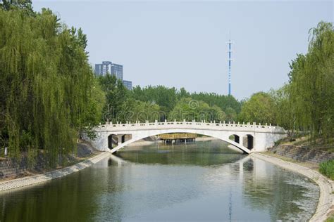 Asia China Beijing Chaoyang Park Landscape Architecture Stone