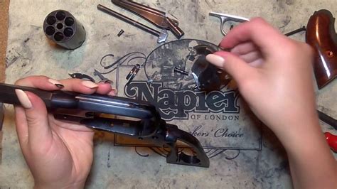 Remington 1858 rozkładanie składanie Remington 1858 disassembly