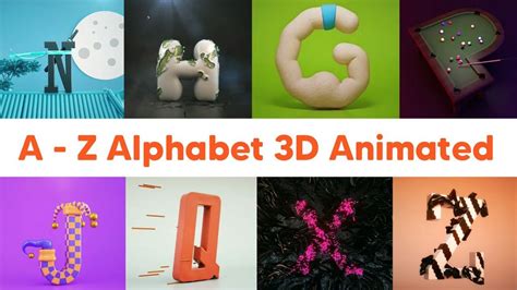 A Z Animated Alphabet 36days Of Type 2021 A To Z Alphabet Youtube