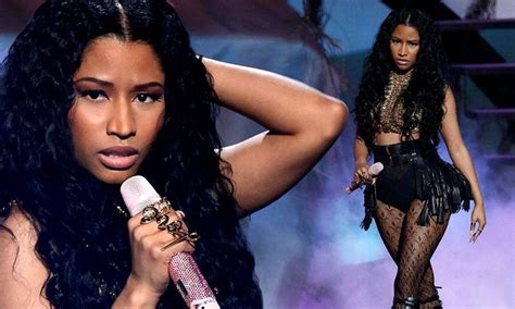 Nicki Minaj Shows Off Figure In Racy Outfit Performing At Bet Awards