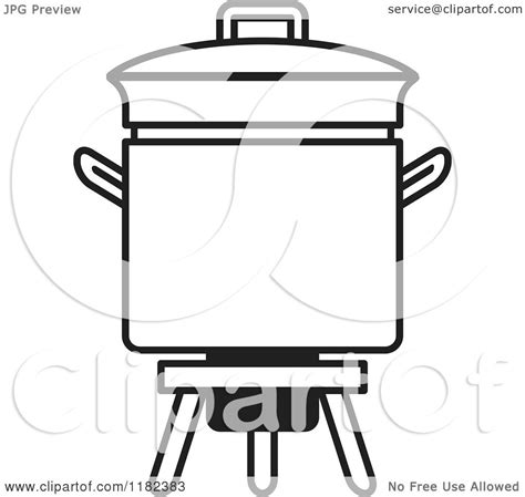 Download rice cliparts and use any clip art,coloring,png graphics in your website, document or presentation. Clipart of a Black and White Pot on a Cooker Stand ...
